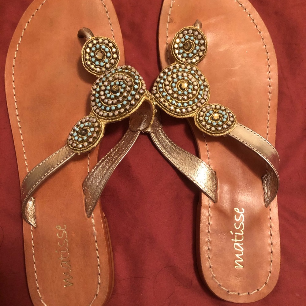 Matisse leather sandals size 10